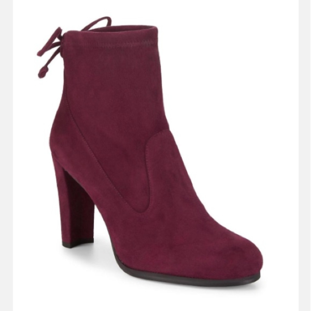 Stuart Weitzman Catch High Heel Suede Boot - image 8